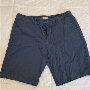 Merona Men's Blue Flat Front Shorts